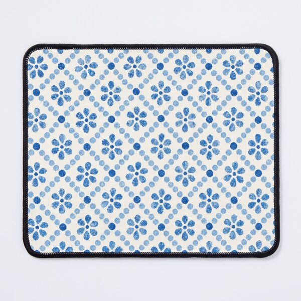 Item preview, Polish Pottery Cobalt Lattice Seamless Pattern | Boleslawiec Blue and White Folk Ceramic designed and sold by StickyGuys.