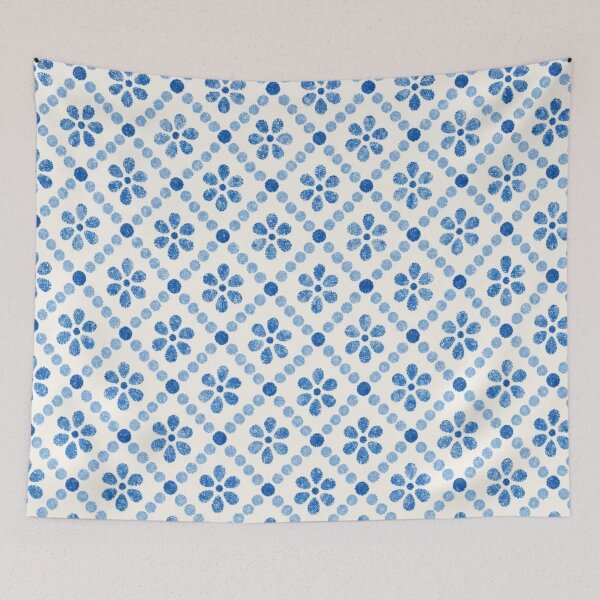 Item preview, Polish Pottery Cobalt Lattice Seamless Pattern | Boleslawiec Blue and White Folk Ceramic designed and sold by StickyGuys.