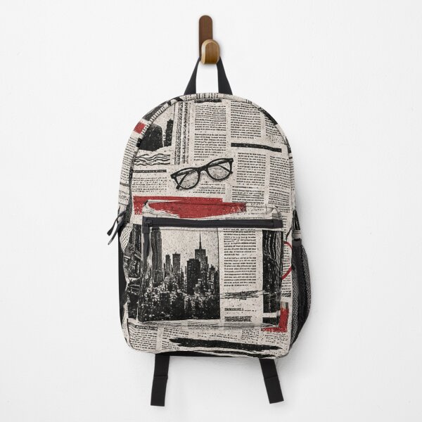 Item preview, Vintage Newspaper Collage | Retro Newsprint Editorial Design | Urban Street Photography Aesthetic designed and sold by TheAllInStore.