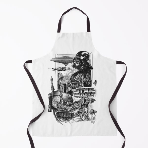 Item preview, Classic Star Wars black and white sketch designed and sold by Raulovski.