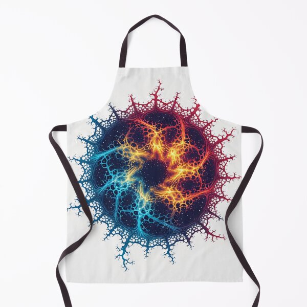 Item preview, Colorful fractal design of a cosmic spider web designed and sold by Mianku | Für das Leben.