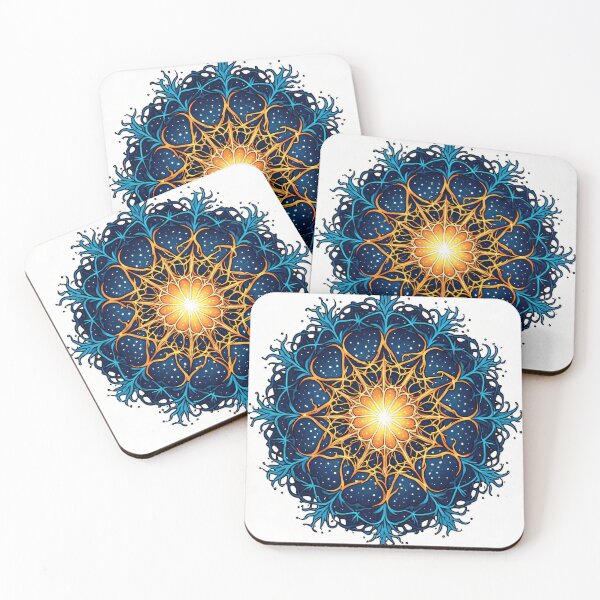 Item preview, Cosmic sun with luminous energy peaks designed and sold by Mianku | Für das Leben.