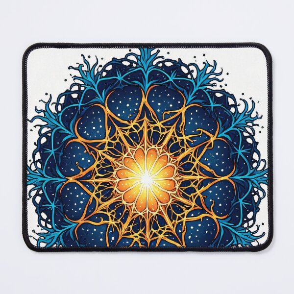 Item preview, Cosmic sun with luminous energy peaks designed and sold by Mianku | Für das Leben.
