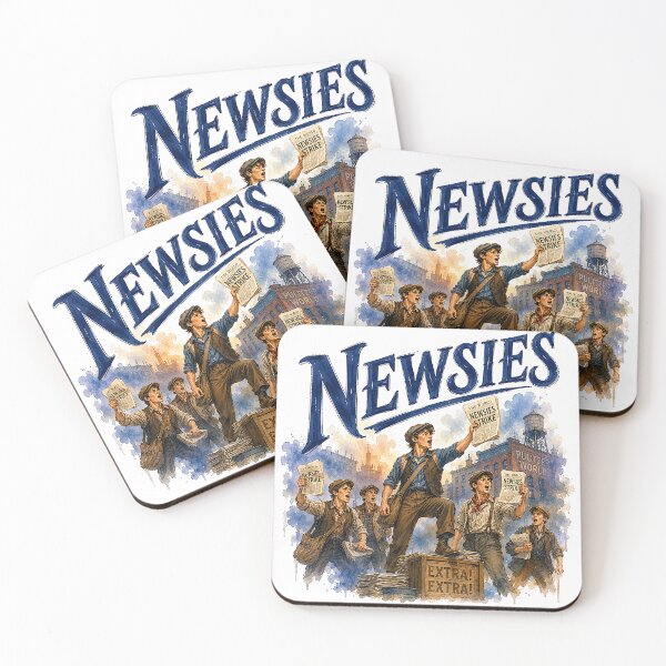 Item preview, Newsies the musical designed and sold by Lyric Vault - Rock on.