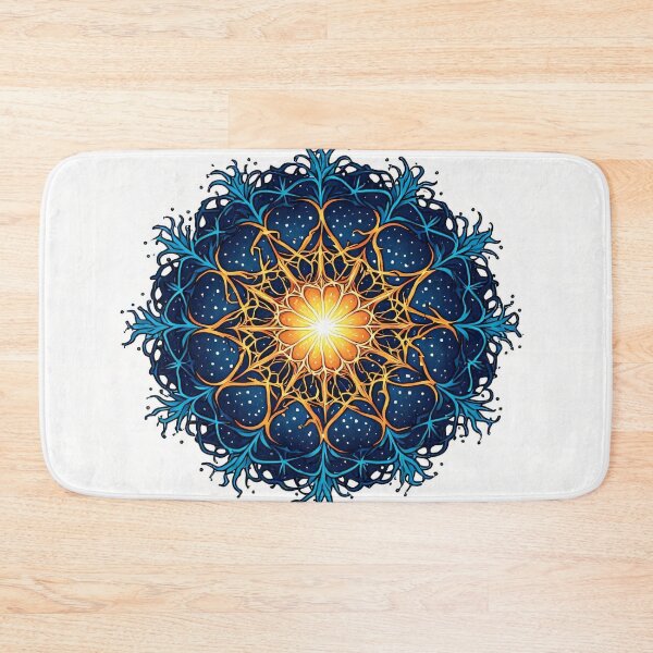 Item preview, Cosmic sun with luminous energy peaks designed and sold by Mianku | Für das Leben.