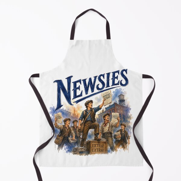 Item preview, Newsies the musical designed and sold by Lyric Vault - Rock on.
