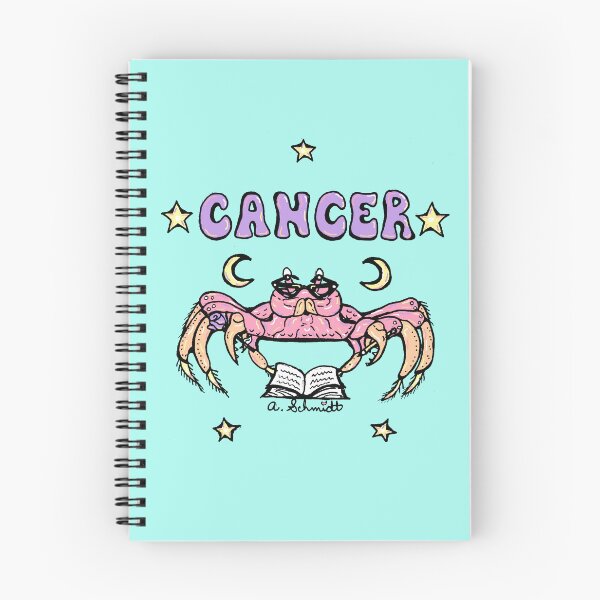 Item preview, Cancer Crab Astrology Zodiac Original Art Illustration designed and sold by Intergalactic Unicorn: Art by Anna Schmidt.