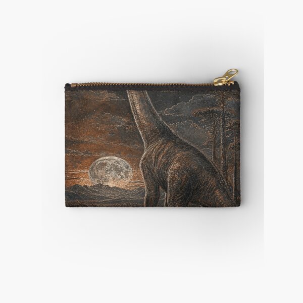 Item preview, Sauropoda Dinosaur and Moon designed and sold by Artnovalty.redbubble.com.