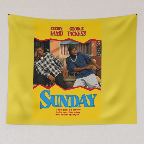 Item preview, CeeDee Lamb & George Pickens – Dallas Cowboys Friday Parody designed and sold by 998lc.