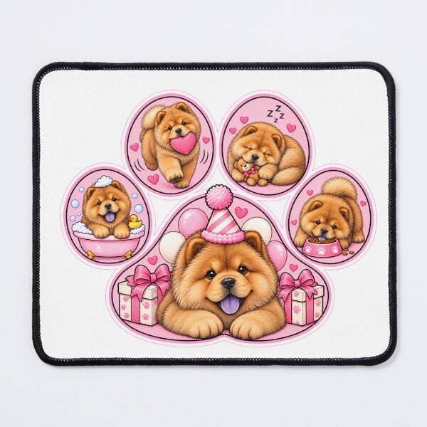 Item preview, Paw Print Chow Chow Celebration designed and sold by TheAnimalZ00.