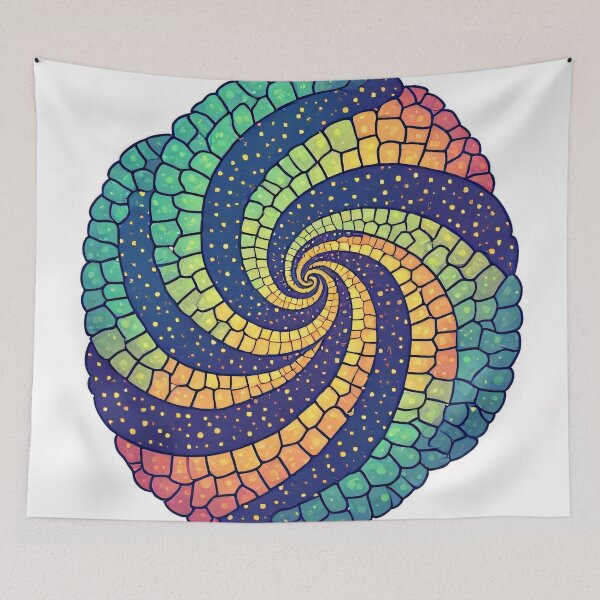 Item preview, A blooming mandala radiates light and life. designed and sold by Mianku | Für das Leben.