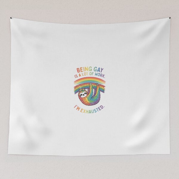 Item preview, Being Gay is a lot of work Pride designed and sold by EVGLST.