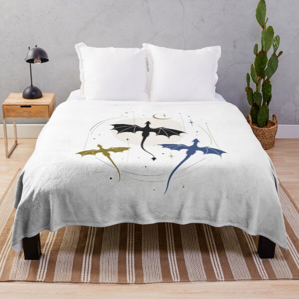 Item preview, Trio of Black, Gold and Navy Dragons - Fantasy Dragons designed and sold by Rising Drake.