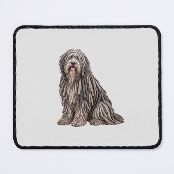 Item preview, Bergamasco Sheepdog Gray designed and sold by BackgroundND.