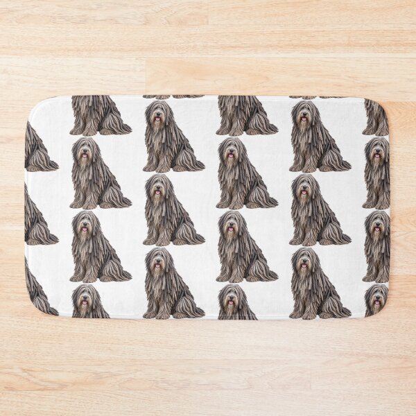 Item preview, Bergamasco Sheepdog Gray designed and sold by BackgroundND.