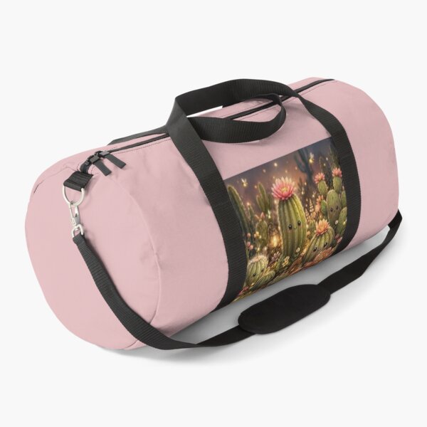 Item preview, Magical Kawaii Cactus Garden Illustration – Firefly Desert Design Art designed and sold by MagicMakerPh.
