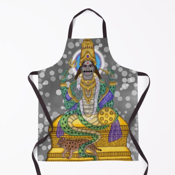 Item preview, Lord Rahu Artwork | Vedic Astrology Hindu Deity Digital Art & Spiritual Illustration designed and sold by Harshit_Digital_Arts.