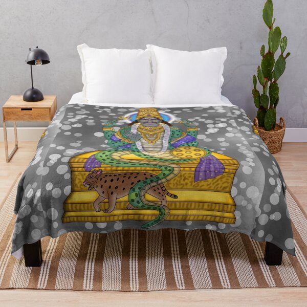 Item preview, Lord Rahu Artwork | Vedic Astrology Hindu Deity Digital Art & Spiritual Illustration designed and sold by Harshit_Digital_Arts.
