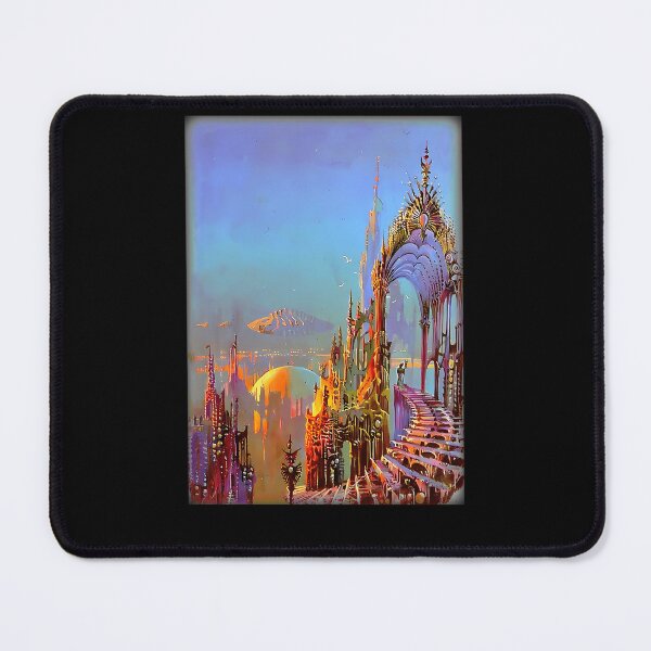 Item preview, Surreal Fantasy Cityscape Spire designed and sold by rizwanvti.