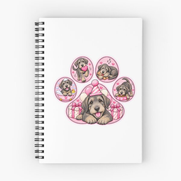 Item preview, Paw Print Irish Wolfhound Celebration designed and sold by TheAnimalZ00.