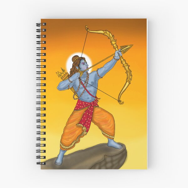 Item preview, Lord Ram Artwork | Divine Rama Hindu God Digital Art & Devotional Illustration designed and sold by Harshit_Digital_Arts.