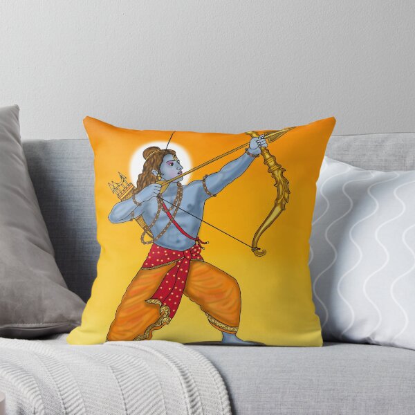 Item preview, Lord Ram Artwork | Divine Rama Hindu God Digital Art & Devotional Illustration designed and sold by Harshit_Digital_Arts.