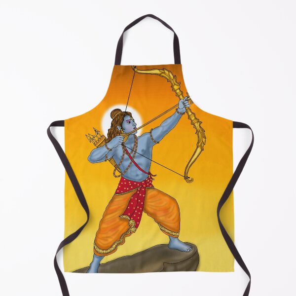 Item preview, Lord Ram Artwork | Divine Rama Hindu God Digital Art & Devotional Illustration designed and sold by Harshit_Digital_Arts.