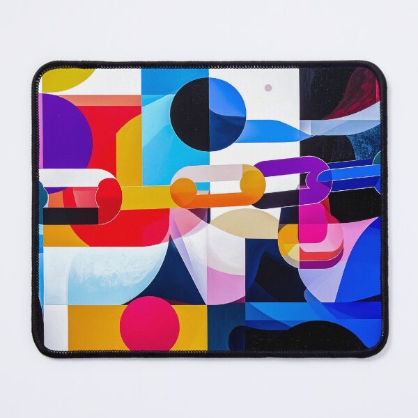Item preview, Modern Color Connections Geometric Abstract designed and sold by NizuCaCi.