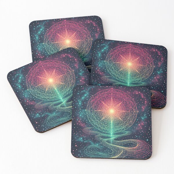 Item preview, Cosmic light connects stars and galaxies designed and sold by Mianku | Für das Leben.