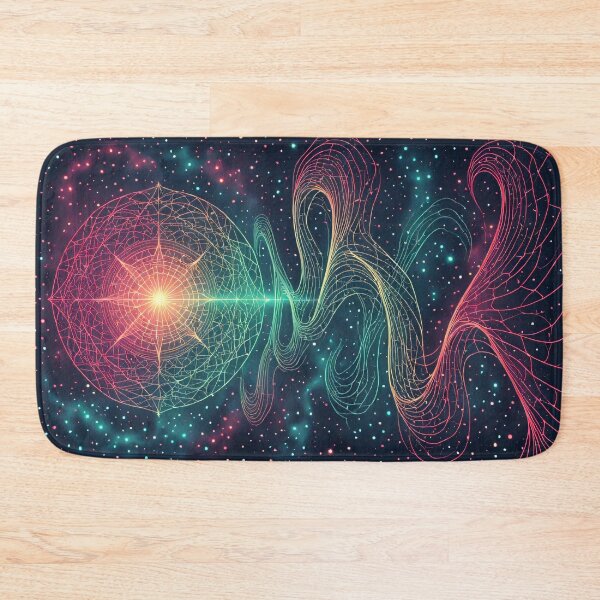 Item preview, Cosmic light connects stars and galaxies designed and sold by Mianku | Für das Leben.