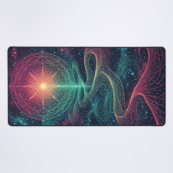 Item preview, Cosmic light connects stars and galaxies designed and sold by Mianku | Für das Leben.