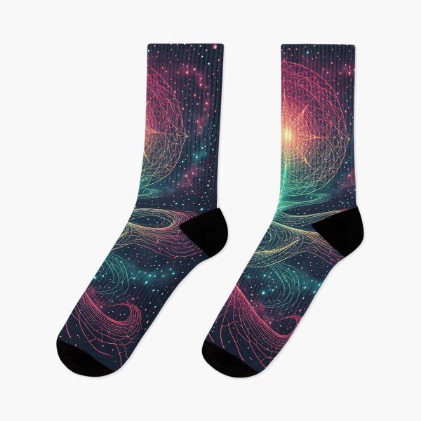 Item preview, Cosmic light connects stars and galaxies designed and sold by Mianku | Für das Leben.