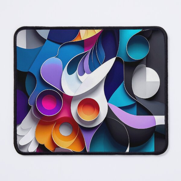 Item preview, Chromatic Flow Geometric Abstract Art designed and sold by NizuCaCi.