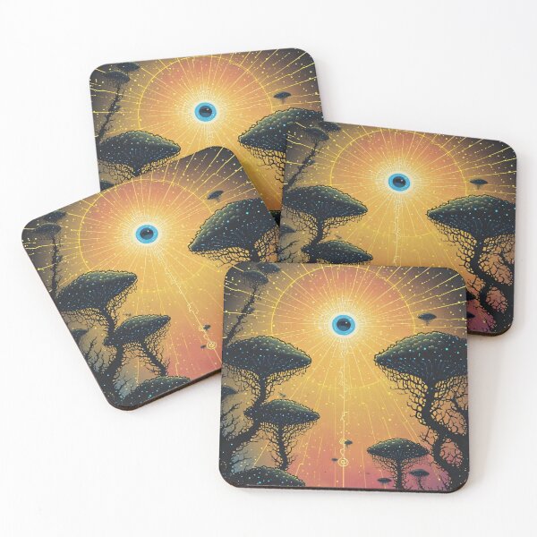 Item preview, Tree of Life, radiant light, cosmic energy flows designed and sold by Mianku | Für das Leben.