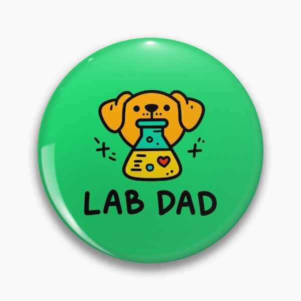 Item preview, Lab Dad – Cute Labrador Scientist Design for Dog Lovers designed and sold by Grumpy-Bob.