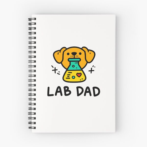 Item preview, Lab Dad – Cute Labrador Scientist Design for Dog Lovers designed and sold by Grumpy-Bob.