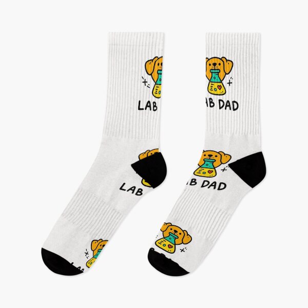 Item preview, Lab Dad – Cute Labrador Scientist Design for Dog Lovers designed and sold by Grumpy-Bob.