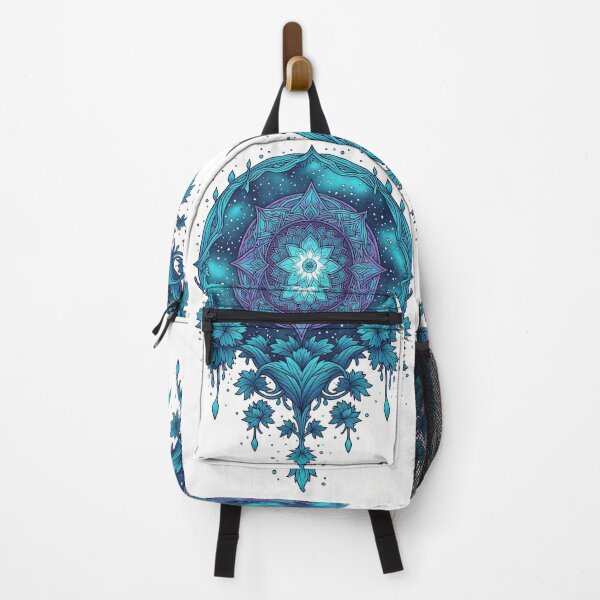Item preview, Psychedelic forest clearing under cosmic light designed and sold by Mianku | Für das Leben.