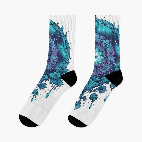 Item preview, Psychedelic forest clearing under cosmic light designed and sold by Mianku | Für das Leben.