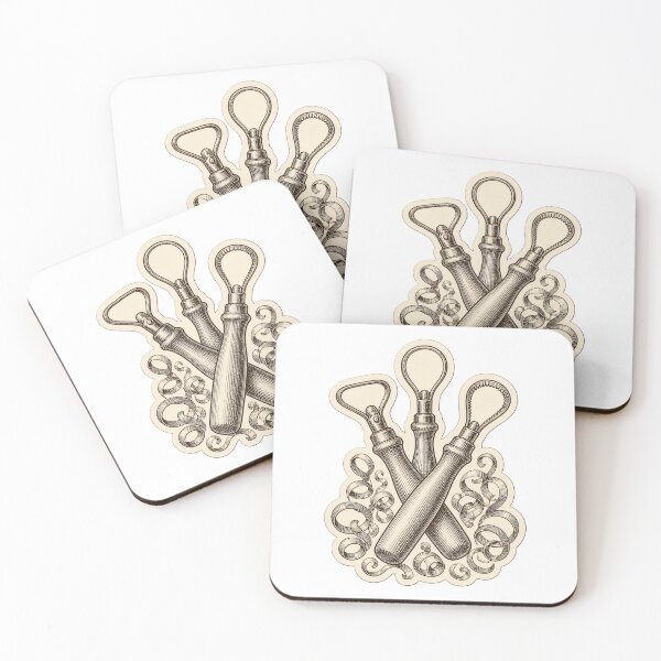 Item preview, Trimming Tools Trio | Vintage Pottery Tools Ceramicist Dark Academia Print designed and sold by StickyGuys.