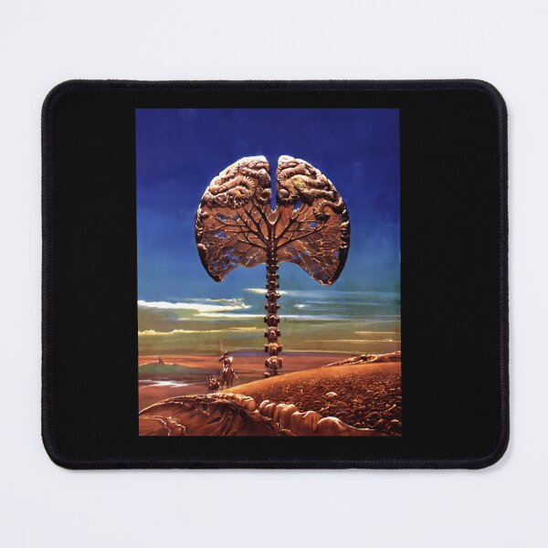 Item preview, Surreal Brain Tree Surreal Landscape Sci-Fi Poster designed and sold by FlorinGeo.
