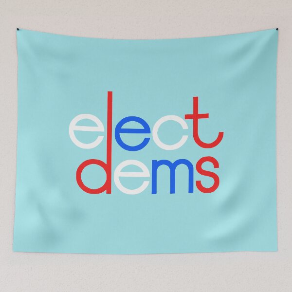 Item preview, Elect Democrats—Red, White & Blue designed and sold by Phil Marden.