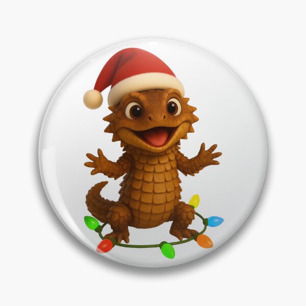 Item preview, Christmas Armadillo Lizard designed and sold by Sillytoe.