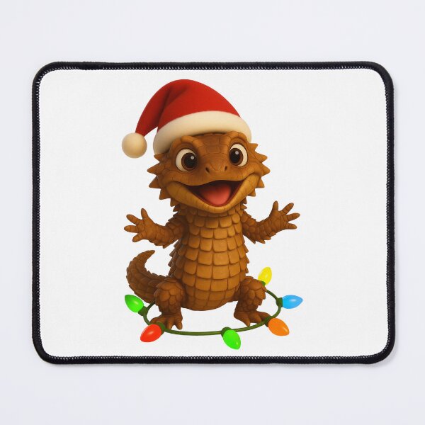 Item preview, Christmas Armadillo Lizard designed and sold by Sillytoe.