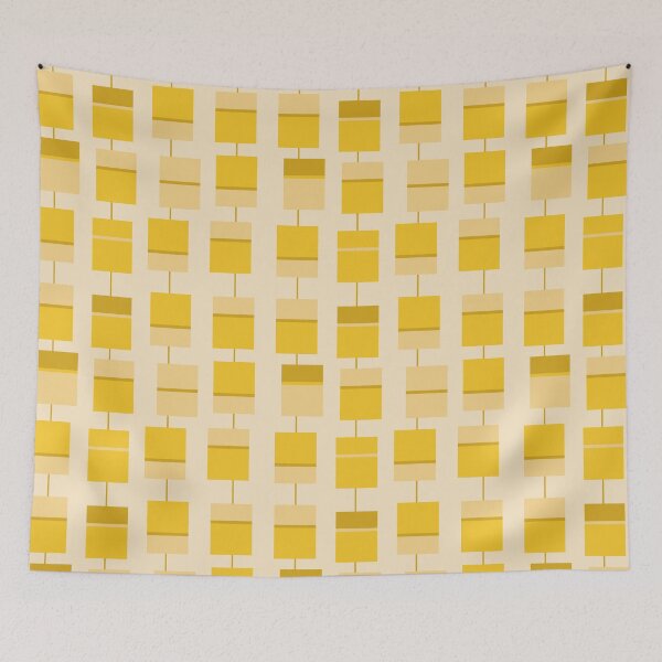 Item preview, Retro Yellow Rectangles designed and sold by PSCSCo.