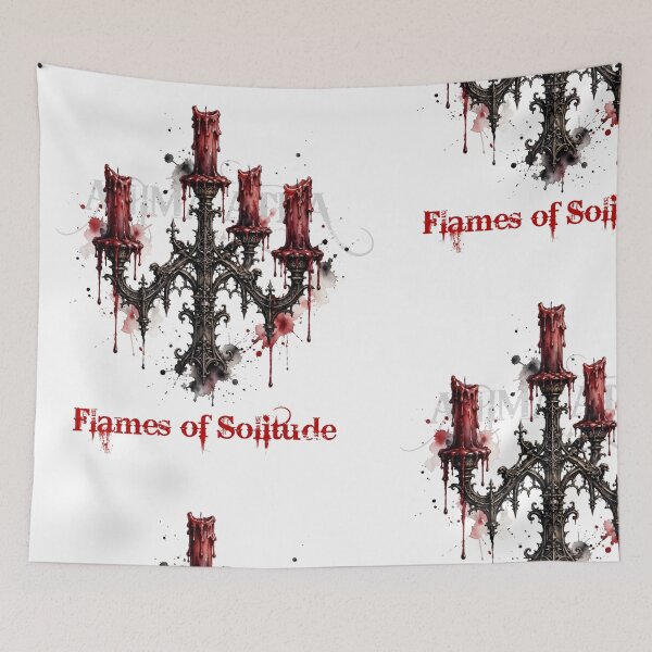 Item preview, Flames of Solitude - Gothic Watercolor designed and sold by Anima Atra.