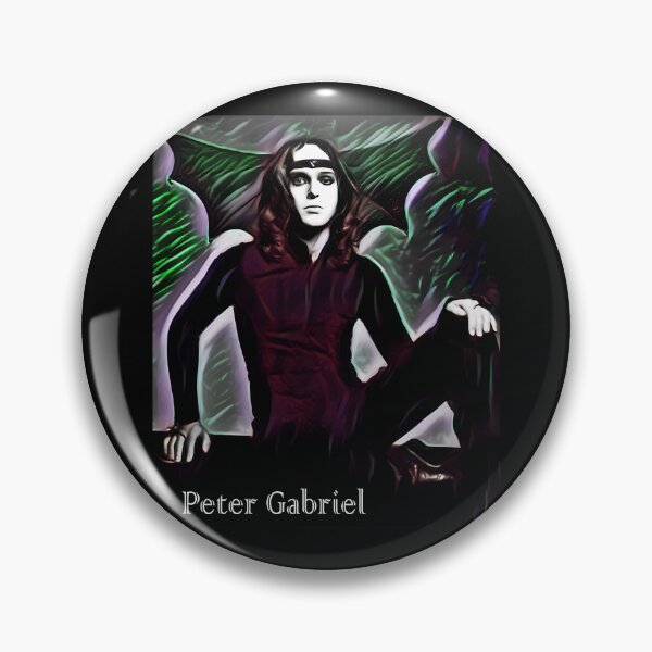 Item preview, Genesis Peter Gabriel Bat Wings Poster designed and sold by FlorinGeo.