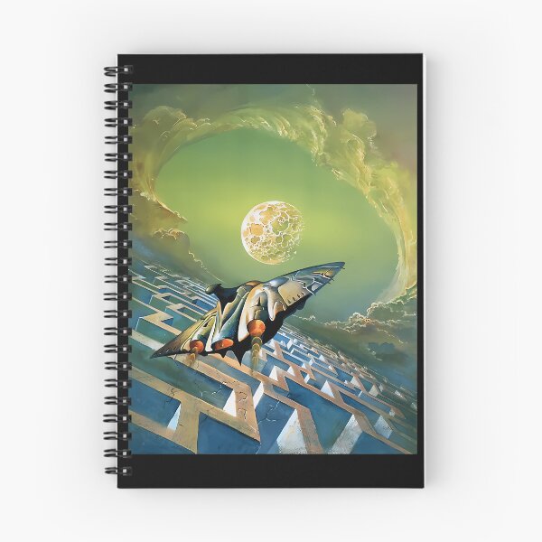 Item preview, Spaceship Labyrinth Planet Exploration Poster designed and sold by FlorinGeo.