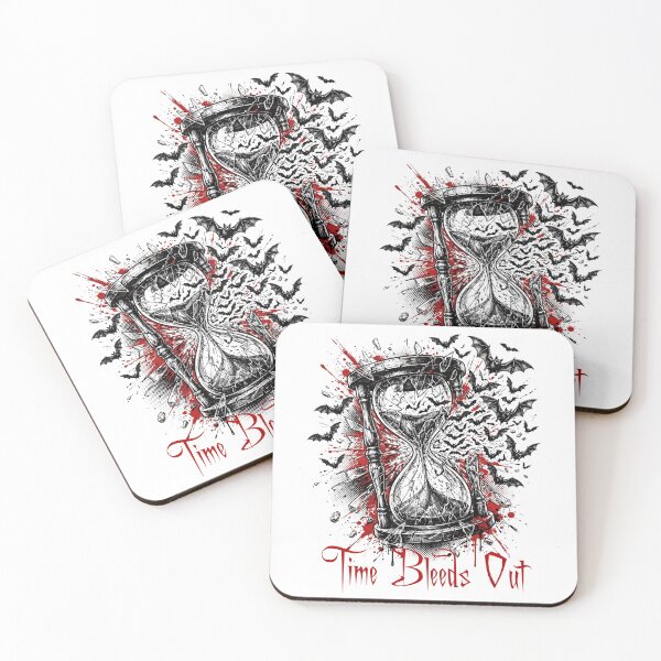 Item preview, Time Bleeds Out - Trash Polka Metal Art designed and sold by Anima Atra.