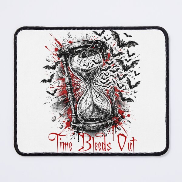 Item preview, Time Bleeds Out - Trash Polka Metal Art designed and sold by Anima Atra.